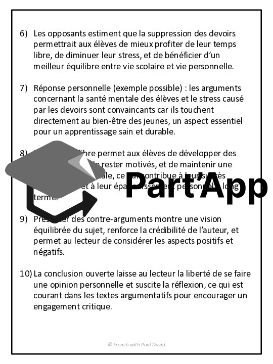 Compréhension de lecture - Txt argumentatif_34