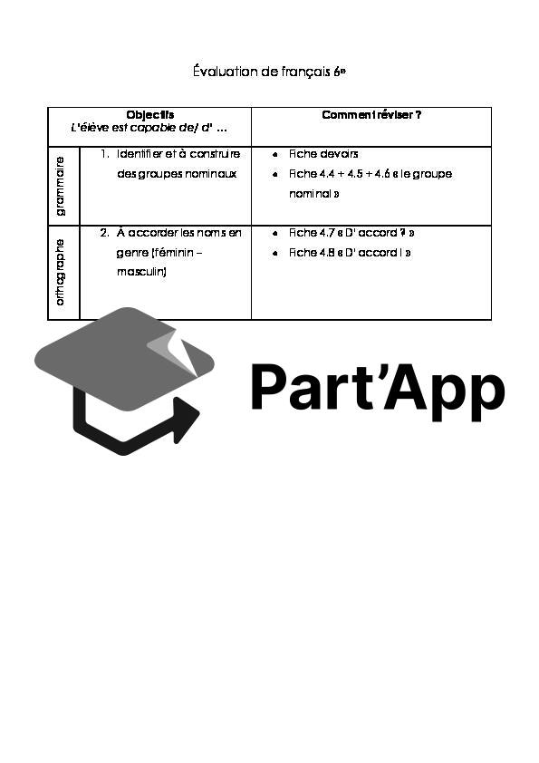 Evaluation français de 6e année Module 4 (gram + ortho)_2