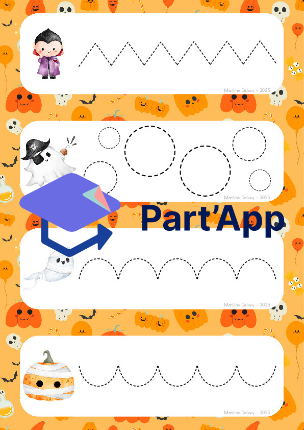 16 cartes de graphisme - Halloween_4