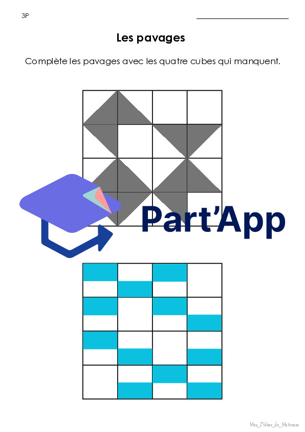3P Math: suites, frises et pavages_4