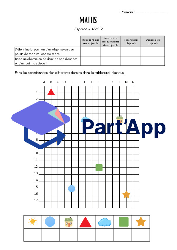Evaluation maths 4H - Espace AV2.2_2