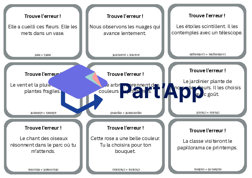 Jeu accord sujet-verbe / module 5 / 6P_11