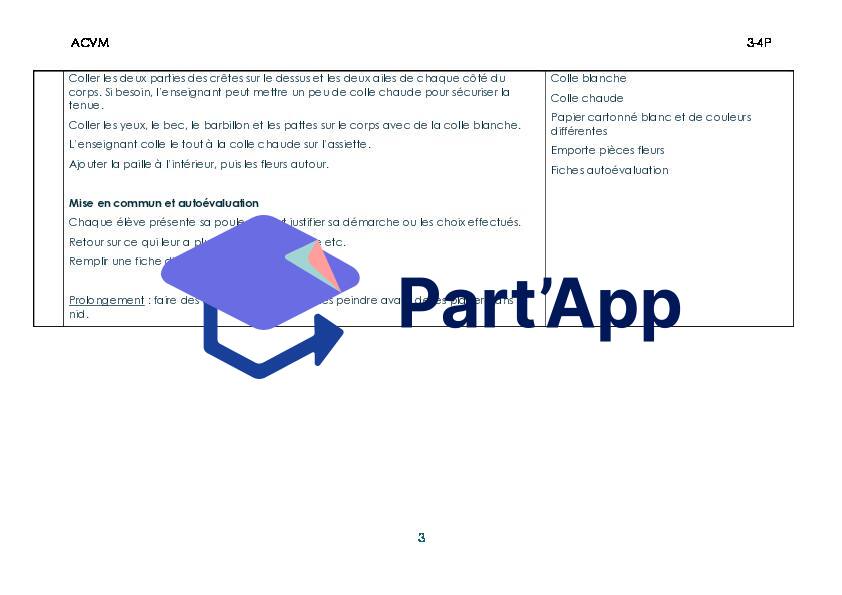 Poule en papier et son nid de Pâques_4