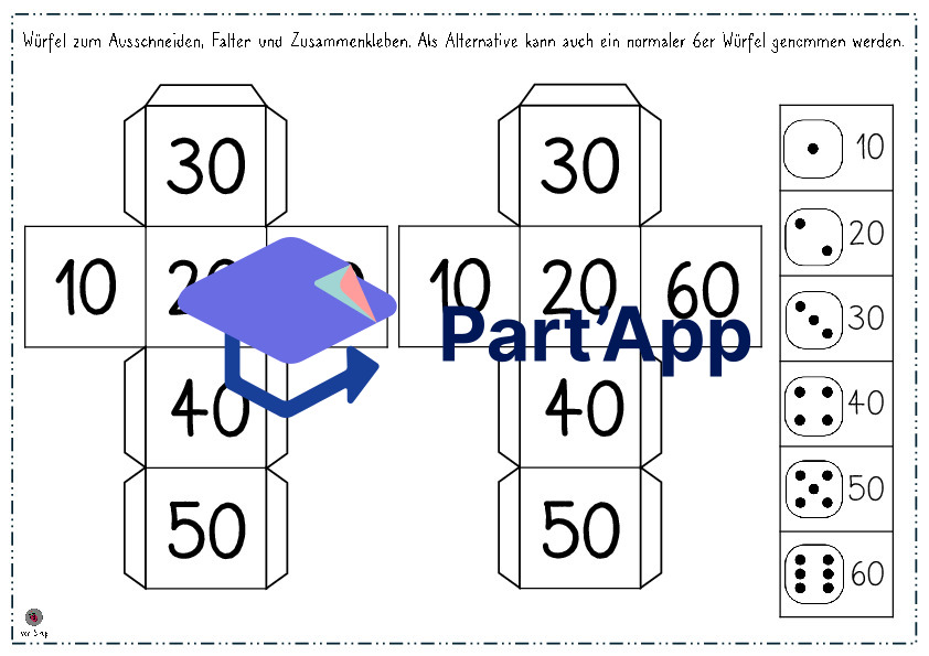 Würfelspiel Mathe - Summe zweier Würfel_9