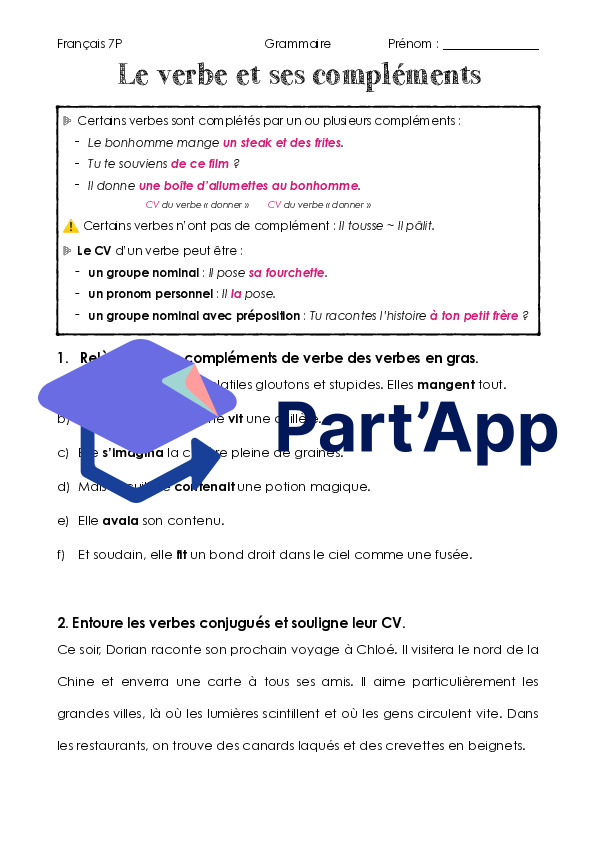 Le complément de verbe_2
