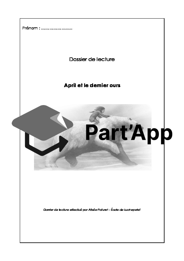 Lecture suivie – April et le dernier ours_2