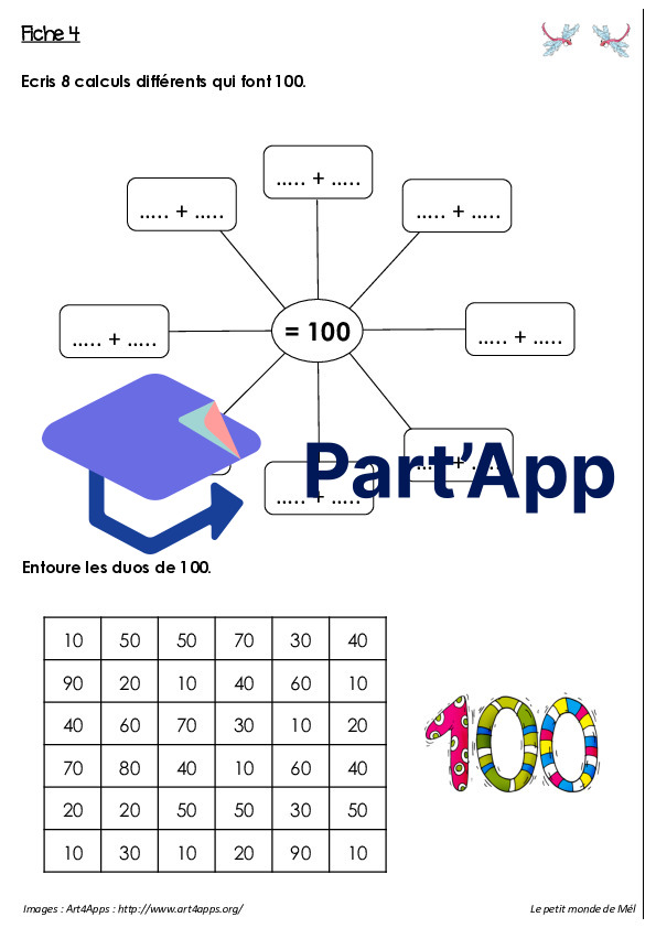 Part'App | Compléments à 100