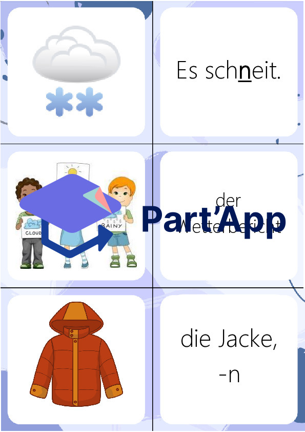 Memory – Einheit 7 : Météo et vêtements (Allemand 8H)_8