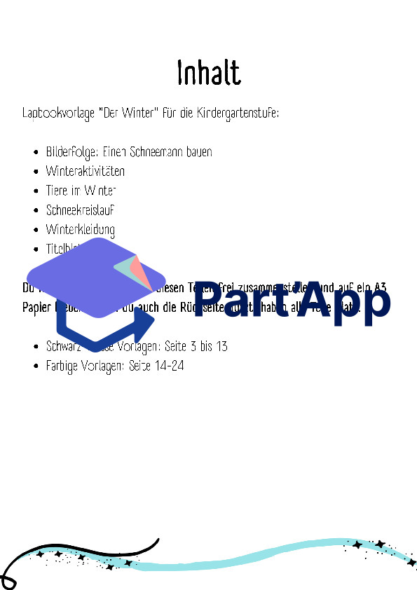 Lapbook für den Kindergarten: Winter_59