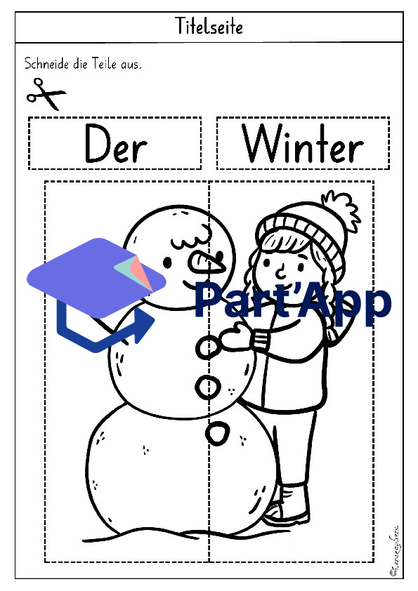 Lapbook für den Kindergarten: Winter_61
