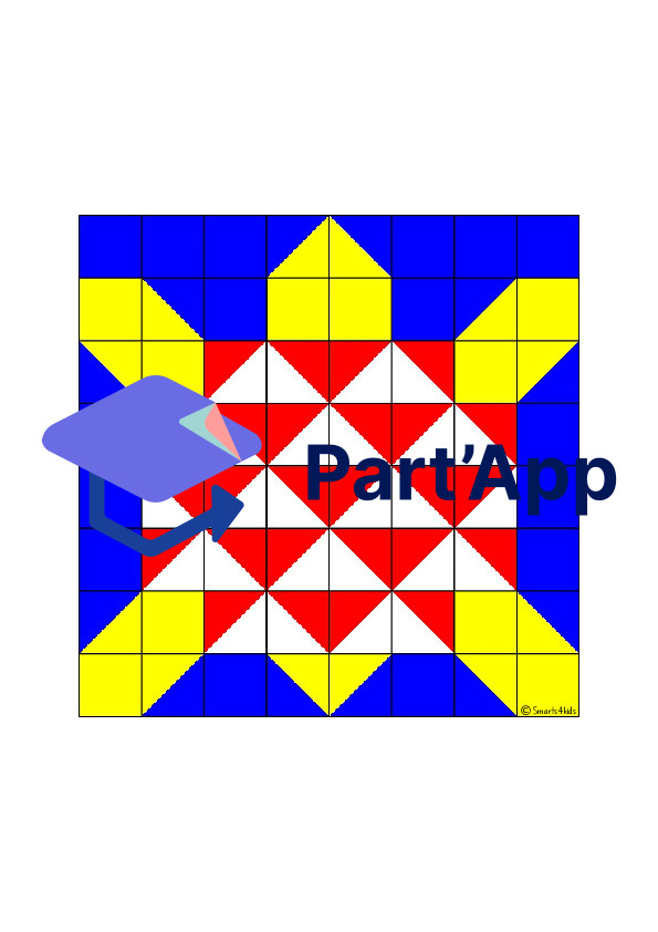 🌊 Modèles de mosaïque en cubes mer sous-marine_2