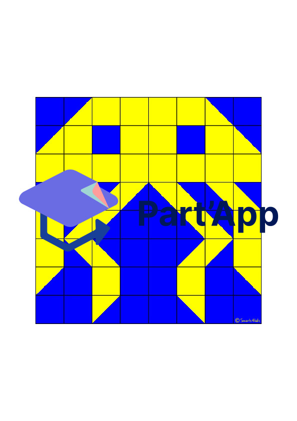 🌊 Modèles de mosaïque en cubes mer sous-marine_3