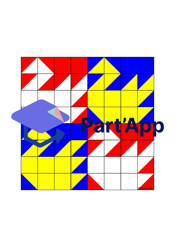 🌊 Modèles de mosaïque en cubes mer sous-marine_6