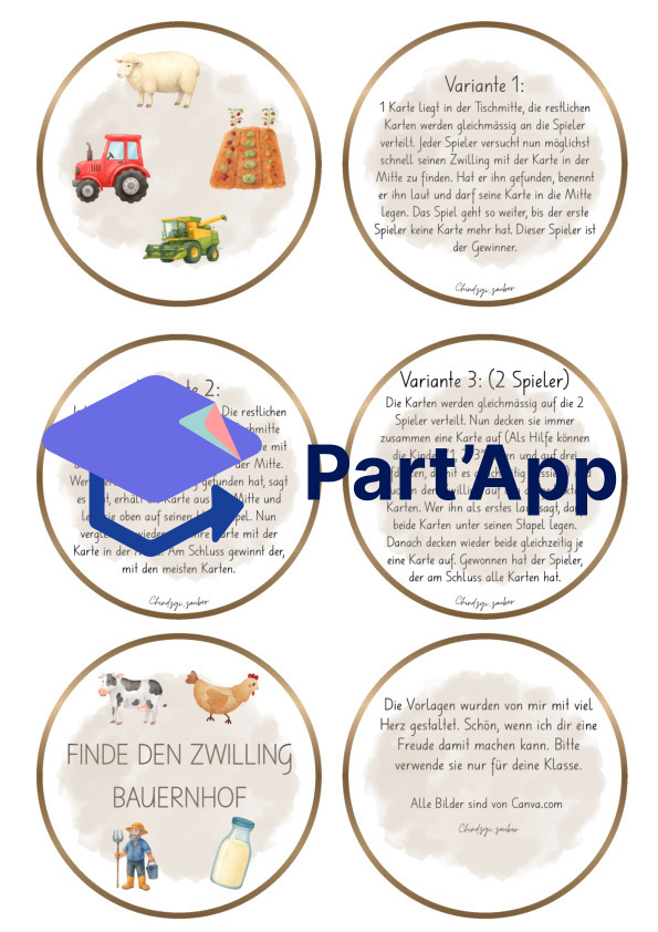 Finde den Zwilling Bauernhof_4