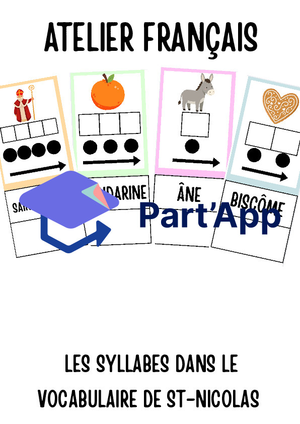 Atelier Autonome Syllabes & Lampe Magique – Vocabulaire de ST-NICOLAS (1H-2H / Maternelle)_2