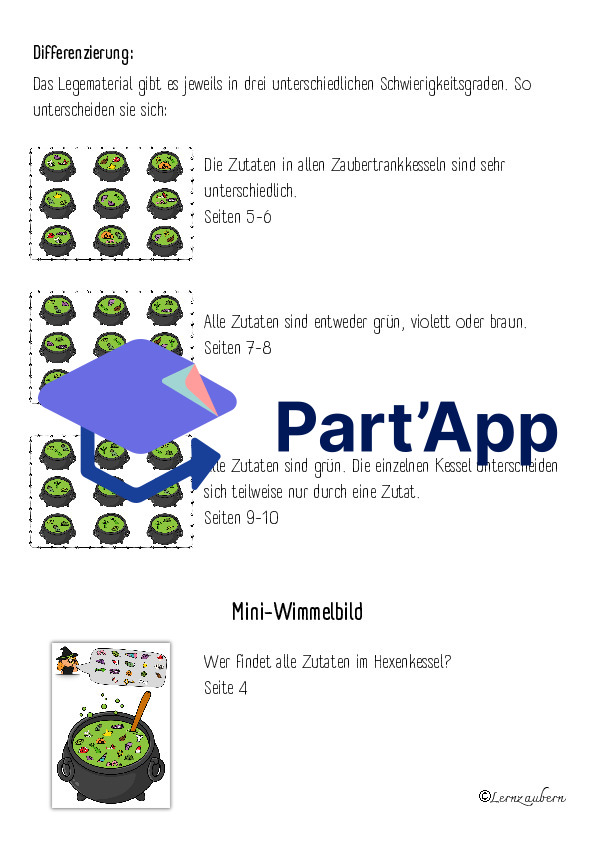 Visuelle Wahrnehmung: Hexe / Halloween_43