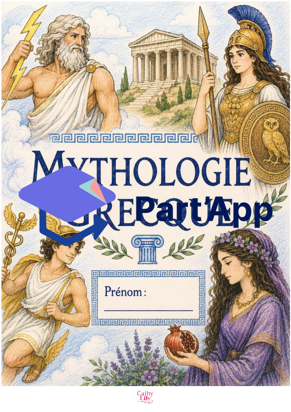 Mythologie grecque – Dossier pédagogique clé en main avec activités et corrigés_2