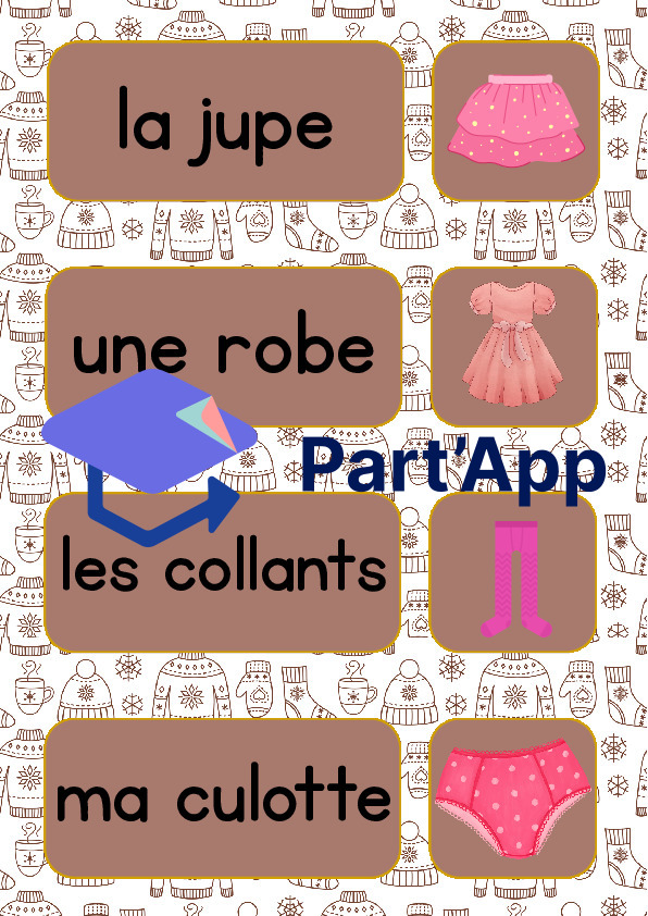 3H-4H: Lexique "les habits"_4