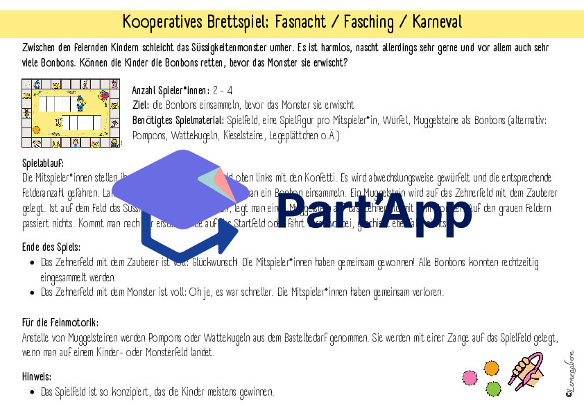 Kooperatives Brettspiel: Fasnacht_3