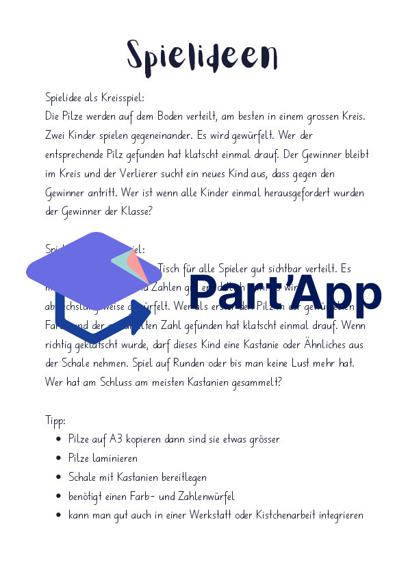 Klatschspiel Würfel und Farben Zwerge und Märchen_31