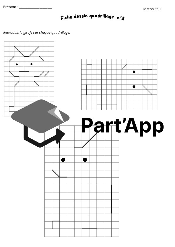 Fiche dessins sur quadrillage_3