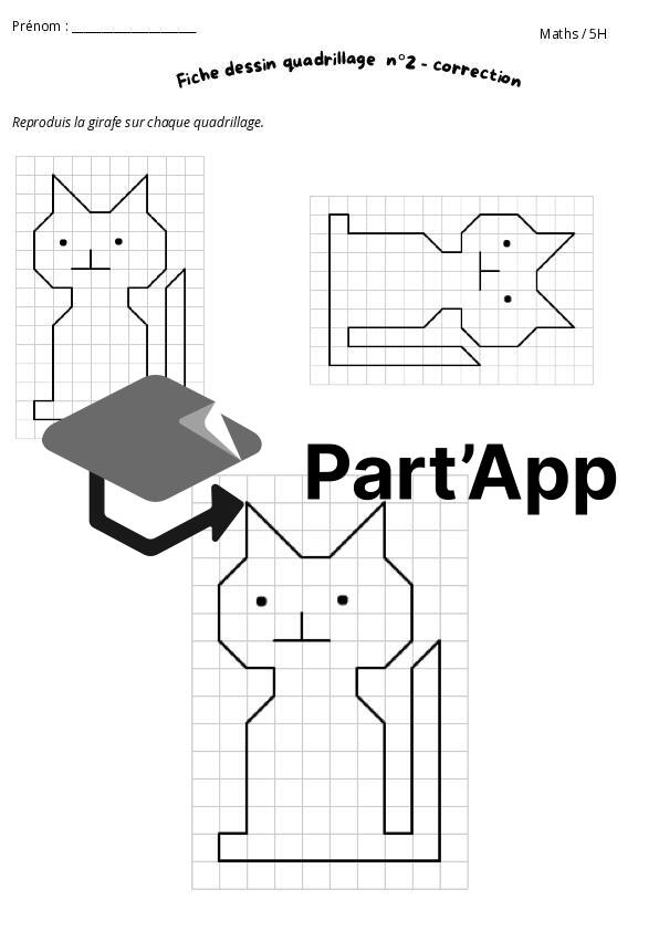 Fiche dessins sur quadrillage_5