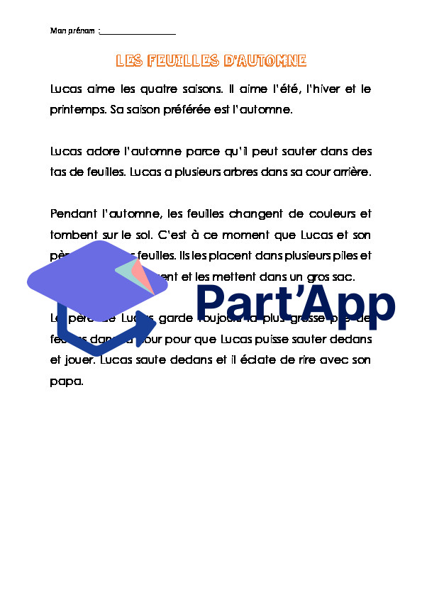 Lecture compréhension d'automne 4H_2