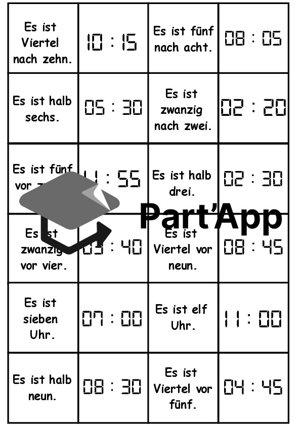 Memory des heures en allemand_2