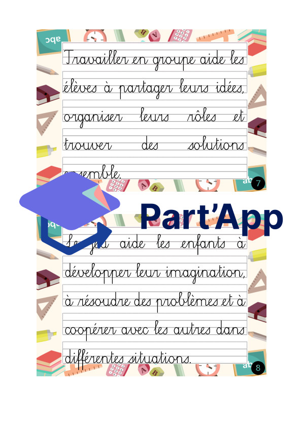 Rallye copie (cursive) sur le thème de l'école_5