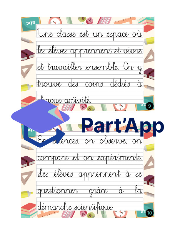Rallye copie (cursive) sur le thème de l'école_6