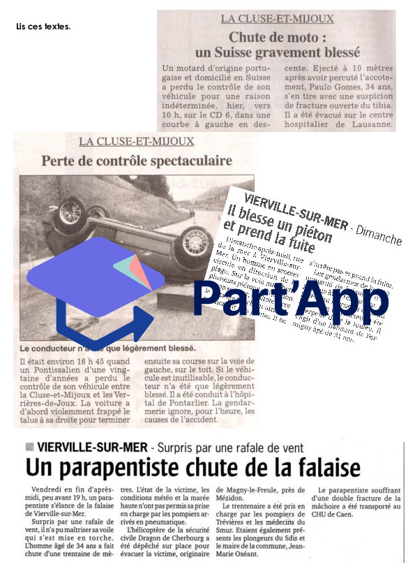 Séquence didactique - le fait divers - 7P/8P_3