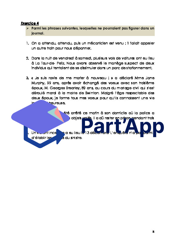 Séquence didactique - le fait divers - 7P/8P_9