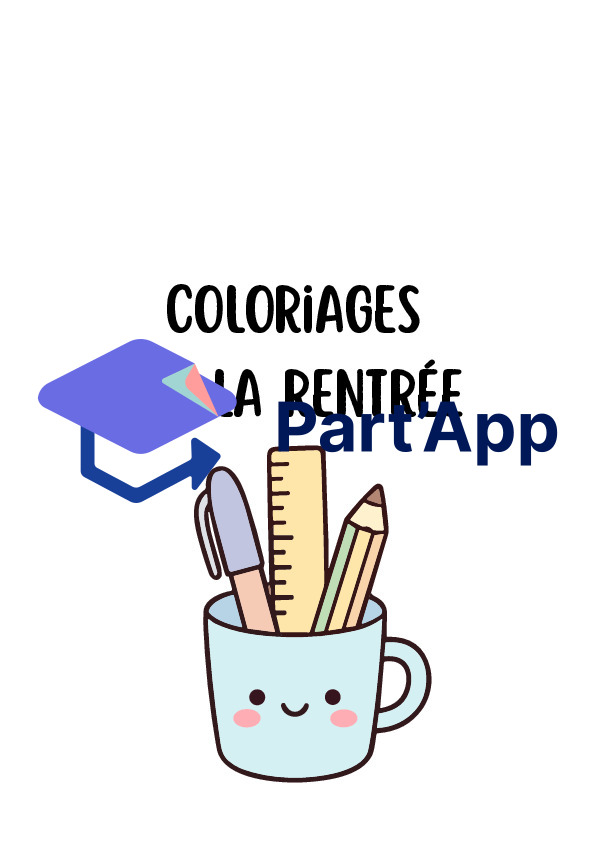 Cahier de 15 Coloriages – La Rentrée Scolaire (Cycle 1)_2
