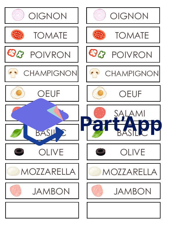 Pizzeria : jeu symbolique_8