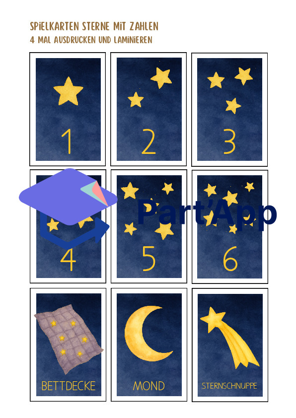 Regelspiel zum Thema Sterne_5