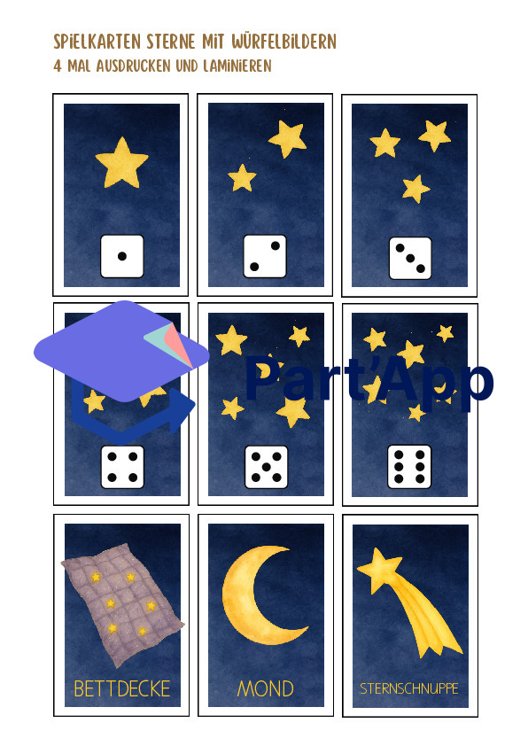 Regelspiel zum Thema Sterne_7