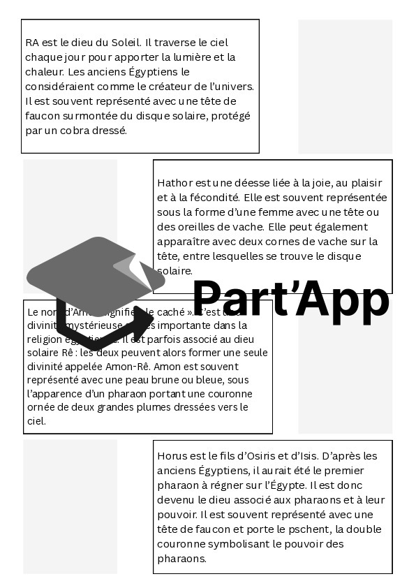 Le panthéon égyptien_8