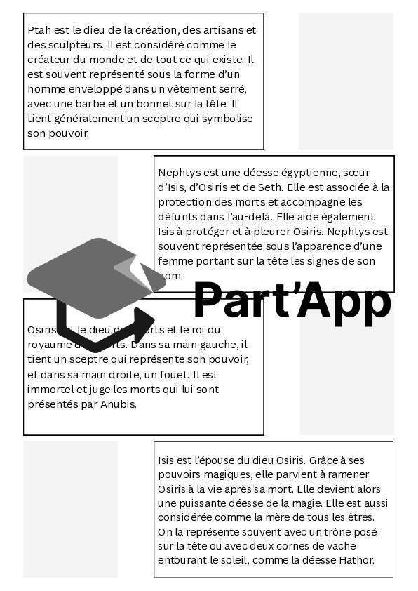 Le panthéon égyptien_10