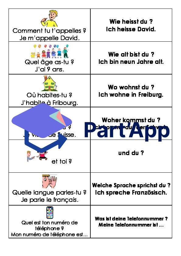 Mémo visuel (panneau) et cartes questions allemand 5H_3