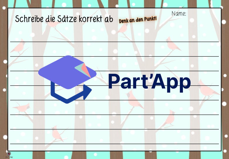 Samichlaussätze - Schreibe die Sätze fertig_8