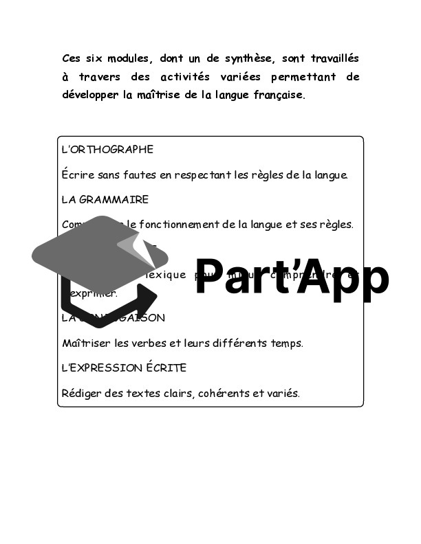 Dossier sur les modules de Français 8H_3