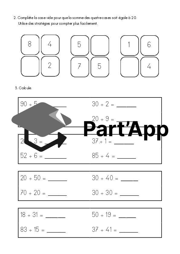 Evaluation maths 4H - Opérations AV1.2_3