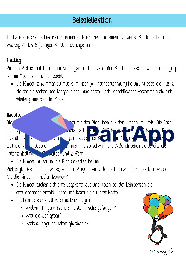 Mathe im Kindergarten: Pinguine_6