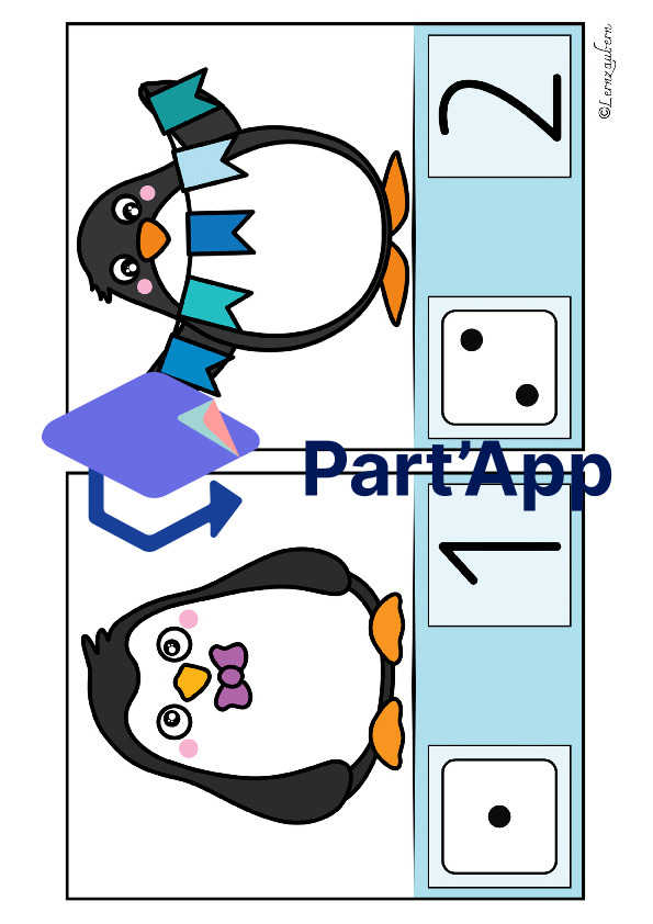 Mathe im Kindergarten: Pinguine_8