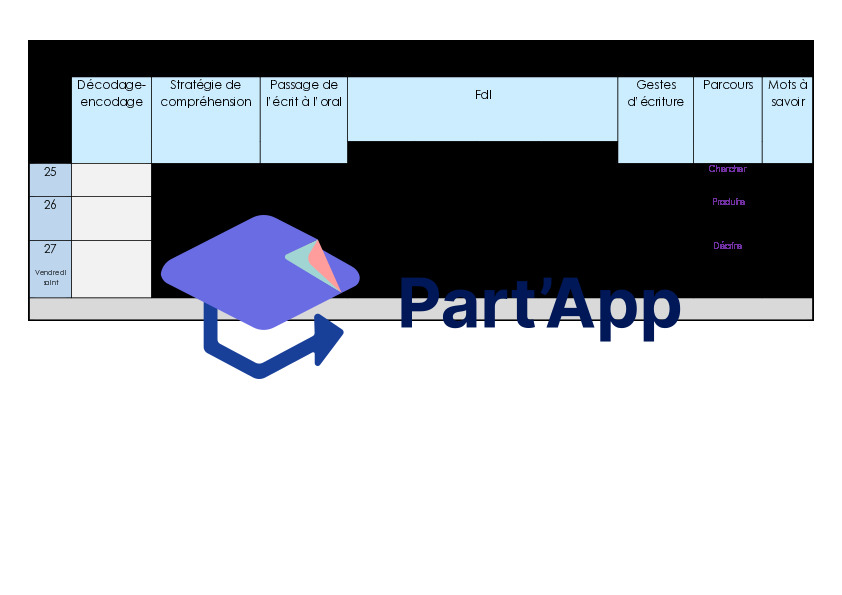Planification Français 4P_10