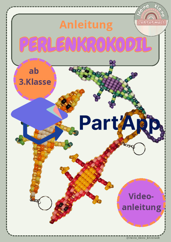 Anleitung Perlenkrokodil_4