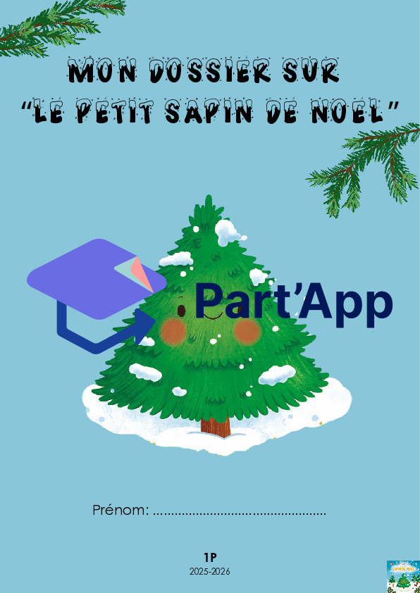 Dossier "Le petit sapin de Noël" 1P_2