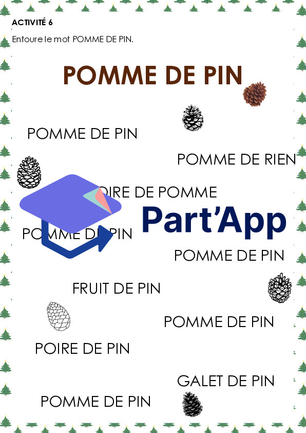 Dossier "Le petit sapin de Noël" 1P_8
