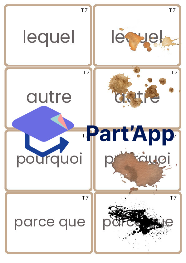 Memory - Mots fréquents T6 T7 T8_5