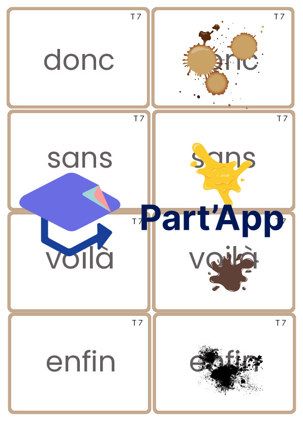 Memory - Mots fréquents T6 T7 T8_6